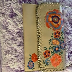 Top Shop Clutch Shoulder Bag Chain  Strap 6X10